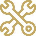 Maintenance icon for property management in Central Arkansas
